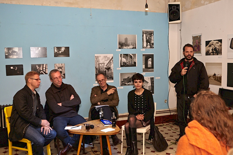 Ingo Petz, Taciana Arcimovich, Andreas Rostek, Artur Klinau und Steffen Beilich (Foto: Nora Erdmann)