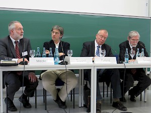 Abschlusspanel mit Markus Meckel, Manfred Sapper, Ruprecht Polenz und Gerhard Simon