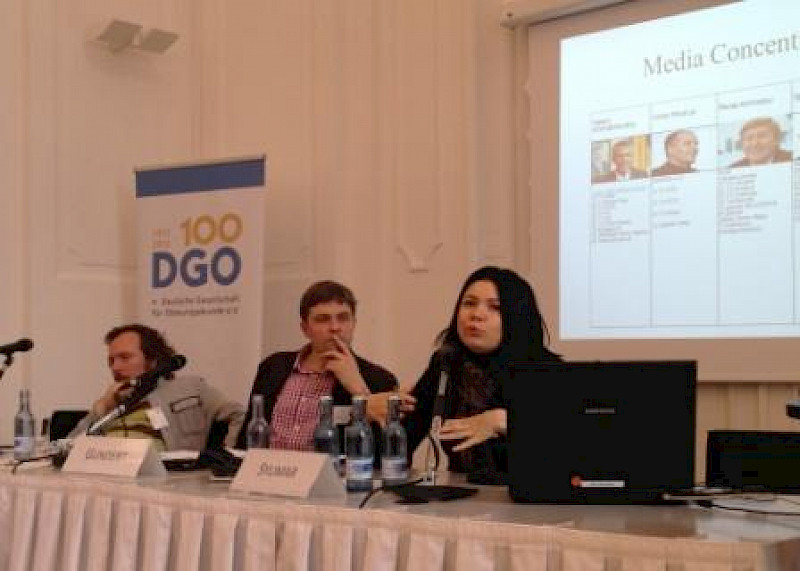 Iwan Zassurskij, Hanno Gundert und Viktoria Syumar