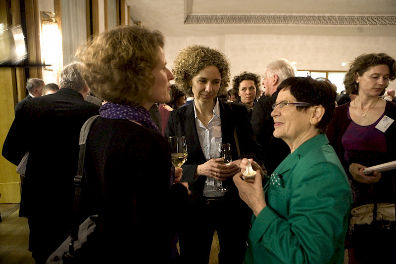 Margrit Breuer und Rita Süssmuth