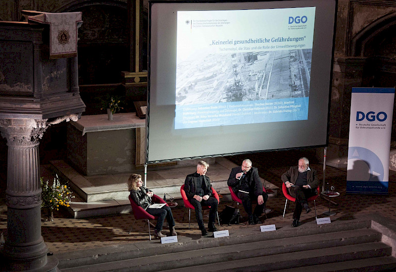 Dagmar Hovestädt, Manfred Haferburg, Christian Halbrock, Sebastian Pflugbeil