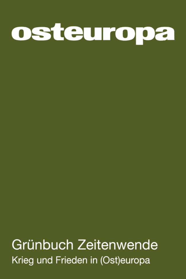 Titelbild OSTEUROPA 8-9/2025